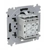 ABB dvigubas laiptų jungiklis ZONI matinės juodos spalvos 3559T-A52345 237W 2CHT595235A6237