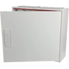 ABB Modulinė paviršinio montavimo hermetinė plieninė skirstomoji spinta ComfortLineCA 3x24 72M IP44 125A II klasė pilnos durelės N+PE Quick CA23V 2CPX0
