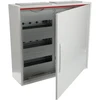 ABB Modulinė paviršinio montavimo hermetinė plieninė skirstomoji spinta ComfortLineCA 3x24 72M IP44 125A II klasė pilnos durelės N+PE Quick CA23V 2CPX0