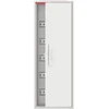 ABB Hermetiškas plieno paviršinio montavimo modulinis paskirstymo skydas „ComfortLineCA 5x12 60M“ IP44 125A II klasės pilnų durelių N+PE „Quick CA15V 2CPX0“