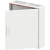 ABB Hermetiškas plieno paviršinio montavimo modulinis paskirstymo skydas „ComfortLineCA 4x24 96M“ IP44 125A II klasės pilnų durų N+PE „Quick CA24V 2CPX0“