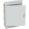ABB „Mistral41F“ 3x18 54M IP41 125A įleidžiamas modulinis paskirstymo skydas, II klasė, pilnų durelių, N+PE, sriegiamo tipo, 41A18X31A 1SLM004102A1109