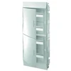 ABB Mistral41F 4x12 48M IP41 100A įleidžiamas modulinis paskirstymo skydas, II klasė, tvirtos durys, N+PE, sriegiamo tipo, 41A12X41A 1SLM004102A1108