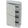 ABB Mistral41F 4x18 72M IP41 125A įleidžiamas modulinis paskirstymo skydas, II klasė, tvirtos durys, N+PE, sriegiamas, 41A18X41A 1SLM004102A1110