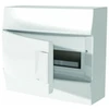 ABB Mistral41W 1x12 12M IP41 63A paviršinio montavimo modulinis paskirstymo skydas II klasės pilnų durelių N+PE varžtas 41P12X11A 1SLM004102A3103