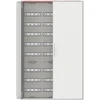 ABB modulinis paviršinio montavimo, hermetiškas plieno paskirstymo skydas „ComfortLineCA 8x36 288M IP44 125A II klasė, tvirtos durys N+PE Quick CA38V 2CPX“