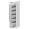 ABB UK600 5x12 60M IP30 63A įleidžiamas modulinis paskirstymo skydas, II klasė, plieninės durys, N+PE varžtai. UK660E3 2CPX077844R9999