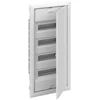 ABB UK600 4x12 48M IP30 63A įleidžiamas modulinis paskirstymo skydas, II klasė, plieninės durys, N+PE varžtai. UK648E3 2CPX077843R9999