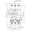 ABB variklio pertraukiklis MS116-12 3P 12A 1SAM250000R1012