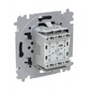 ABB ZONI dvigubas laiptų jungiklis, baltas 3559T-A52345 500W 2CHT595235A6500