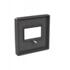ABB ZONI USB dangtelis, matinės juodos spalvos 5014T-A00040 237 2CHT290040A4237