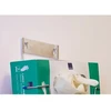 Abena Glove stand Flexi rack 12,5 cm x 260 x 414 mm sidabrinis nerūdijantis plienas 2 dėžutėms (490252)