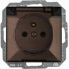 Abex Pearl vieno lizdo hermetiškas IP44 juodas (PT-16PH)