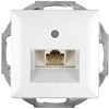 Abex RJ45 kompiuteris vienas neekranuotas 6Cat balta