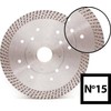 Abraboro Deimantinis diskas plytelėms 230 x 25,4/22/10 N15 Turbo (AB23000015)