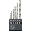 Grąžtas Abraboro Gręžimo GRĄŽŲ RINKINYS METALUI HSS-GS DIN 338 2 - 8 MM ABRABORO [6 Vnt.] AB14100610 ABRABORO