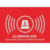 Abus ABUS WarnSticker Alarm -D- 148x105mm
