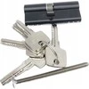 Cilindras Abus D6XBK, (din) standarto, 35 - 40 mm, juoda