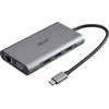 „Acer 12-in-1 Mini Dock“ (C tipo USB su 2 USB 3.2, 2 HDMI, 1 VGA, 1 DP)