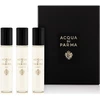 Rinkinys „Acqua di Parma“: „Signatures Of The Sun“ – „Sakura“ unisex kvapusis vanduo, 12 ml + „Signatures Of The Sun“ – „Yuzu“ unisex kvapusis vanduo, 12 ml + „Signatures Of The Sun“ – „Osmanthus“ unisex kvapusis vanduo, 12 ml