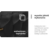 Activeshop Biuro kėdė su ratukais 4Rico QS-GW01G Velvet Juodas