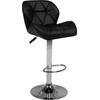 Activeshop Baro kėdė BELISSIMO ECO LEATHER CHROME Juodas