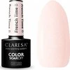 Activeshop Gelinis nagų lakas Claresa Color Soak Off French Time, Nr.8 rožinis, 5 g