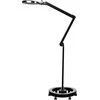 Activeshop Kosmetologinė lempa LED su lupa ir stovu ELEGANTE 60LED 5D 6W Juodas