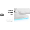 Activeshop Kosmetologinis krėslas Sillon Luxury Electric 3 Motors Foot Control Baltas