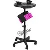 Activeshop Kirpėjo vežimėlis GABBIANO HAIRDRESSER HELPER TIME 2 Juodas