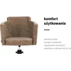 Activeshop Kirpyklos kėdė Gabbiano Modena Roma Old Brown