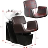 Activeshop Kirpyklos plautuvė GABBIANO PROFESSIONAL HAIRWASHER HELSINKI NORDIC Juodas