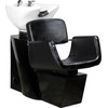 Activeshop Kirpyklos plautuvė GABBIANO PROFESSIONAL HAIRWASHER HELSINKI NORDIC Juodas