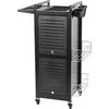 Activeshop Kirpėjo vežimėlis GABBIANO HAIRDRESSER HELPER DELUXE Juodas