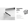 Activeshop Registratūros stalas GABBIANO RECEPTION DESK DIAMOND Baltas