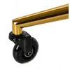 Activeshop Kosmetologinė meistro kėdutė Gabbiano D054G Gold and Juodas