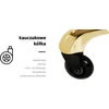 Activeshop Kosmetologinė meistro kėdutė Gabbiano Fine Gold