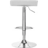 Activeshop Baro kėdė WAVY ECO LEATHER CHROME Baltas