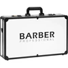 Activeshop Kirpėjų lagaminas įrankiams susidėti Barber Professional, baltas