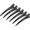 Activeshop Plaukų spaustukai - segtukai Carbon E-15, 10 vnt., 11.5 cm, juodi