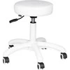 Activeshop Kosmetologinė meistro kėdutė BEAUTY STOOL ELEGANT Baltas