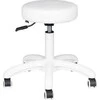 Activeshop Kosmetologinė meistro kėdutė BEAUTY STOOL ELEGANT Baltas