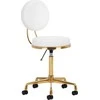 Activeshop Kosmetologinė meistro kėdutė COSMETIC CHAIR ELITE Baltas