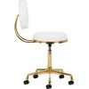 Activeshop Kosmetologinė meistro kėdutė COSMETIC CHAIR ELITE Baltas