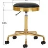 Activeshop Kosmetologinė meistro kėdutė GREEK MODEL 1 Juodas GOLD