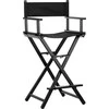 Activeshop Makiažo kėdė MAKE-UP CHAIR ALU Juodas