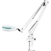 Activeshop Kosmetologinė LED lempa su lupa GLOW 308 7D 10W Baltas
