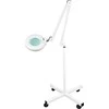 Activeshop Kosmetologinė lempa LED su lupa ir stovu S4 5D 22W ADJUSTABLE Baltas