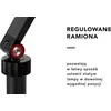 Activeshop Kosmetologinė stalinė LED lempa Glow MX3 Juodas