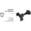 Activeshop Kosmetologinė stalinė LED lempa Glow MX3 Juodas